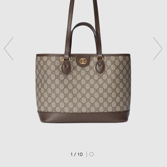 Gucci Brown Tote Bag - Picture 1 of 11